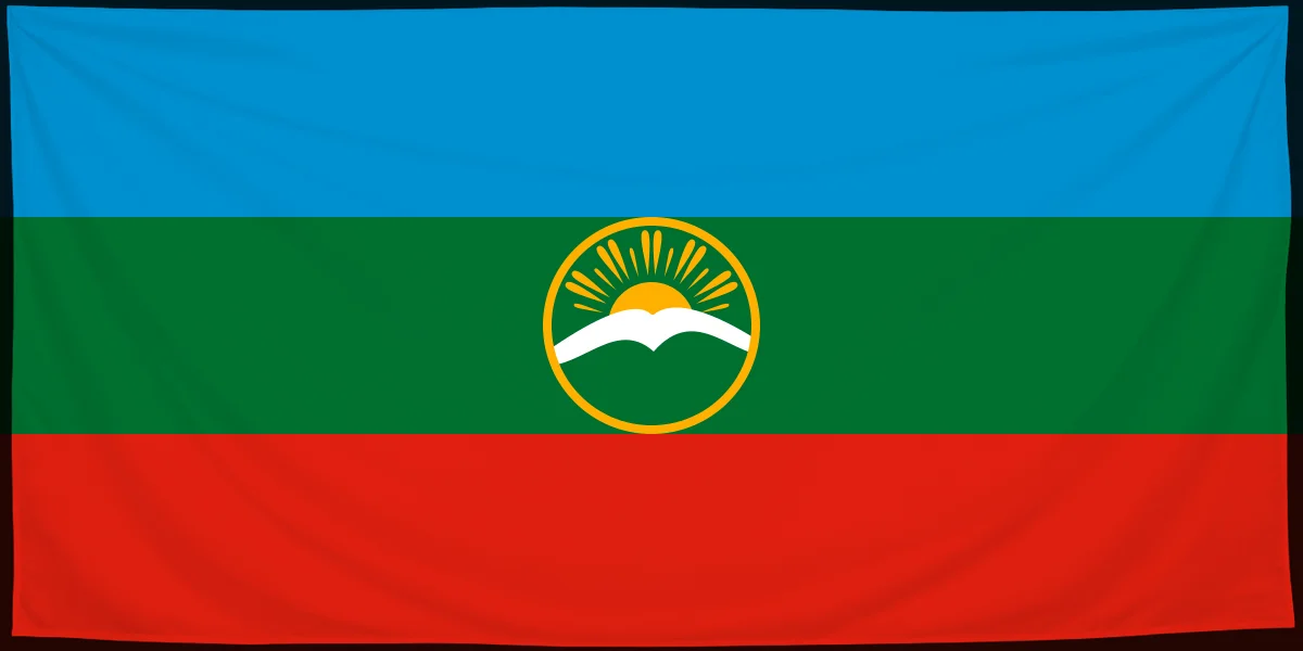 Флаг: Карачаево-Черкесская Республика